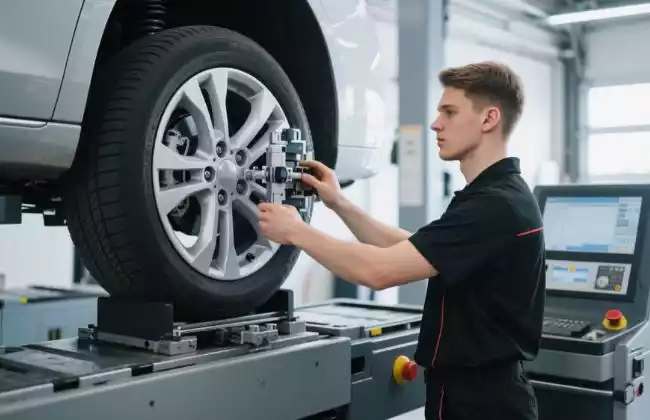 Wheel alignment & tire balancing