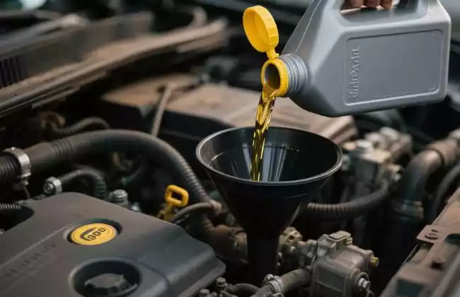 Drain and Replace Engine Oil
