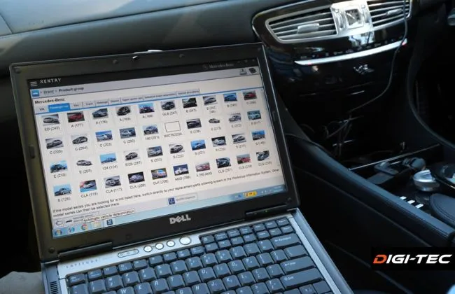 Mercedes car programming and diagnostic using advanced tools