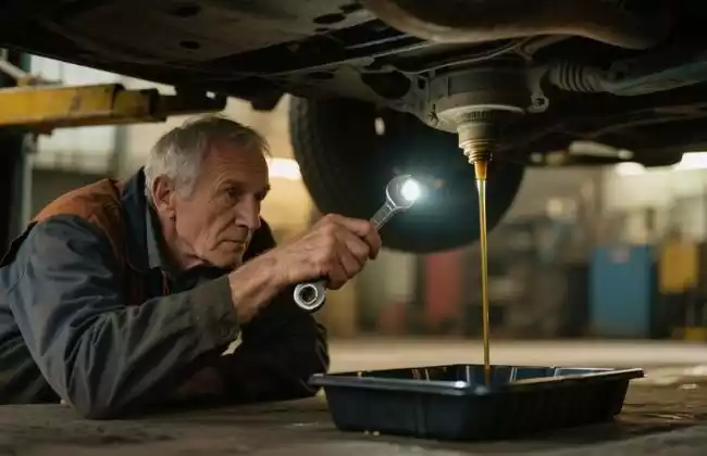 Oil Drain Plug Inspection and Fix